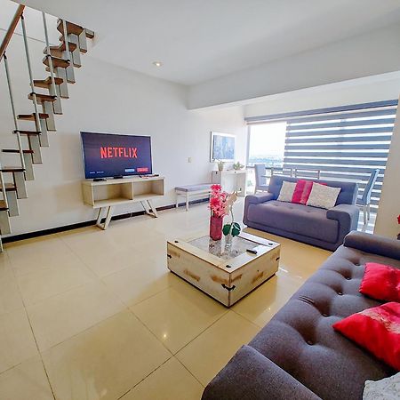 Penthouse Espectacular Vista Cd A.C. Wifi 300Mbps Apartman Guadalajara Kültér fotó